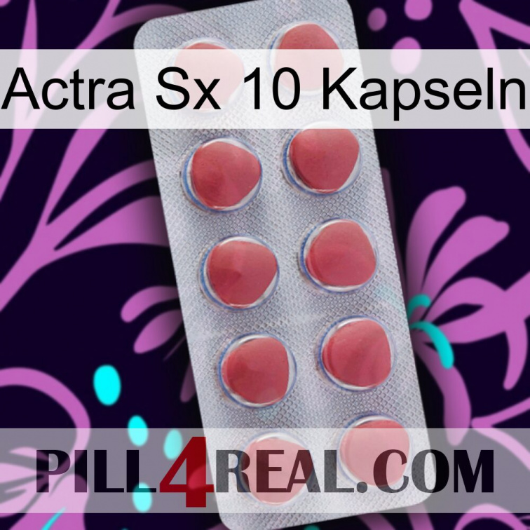 Actra Sx 10 Capsules 18